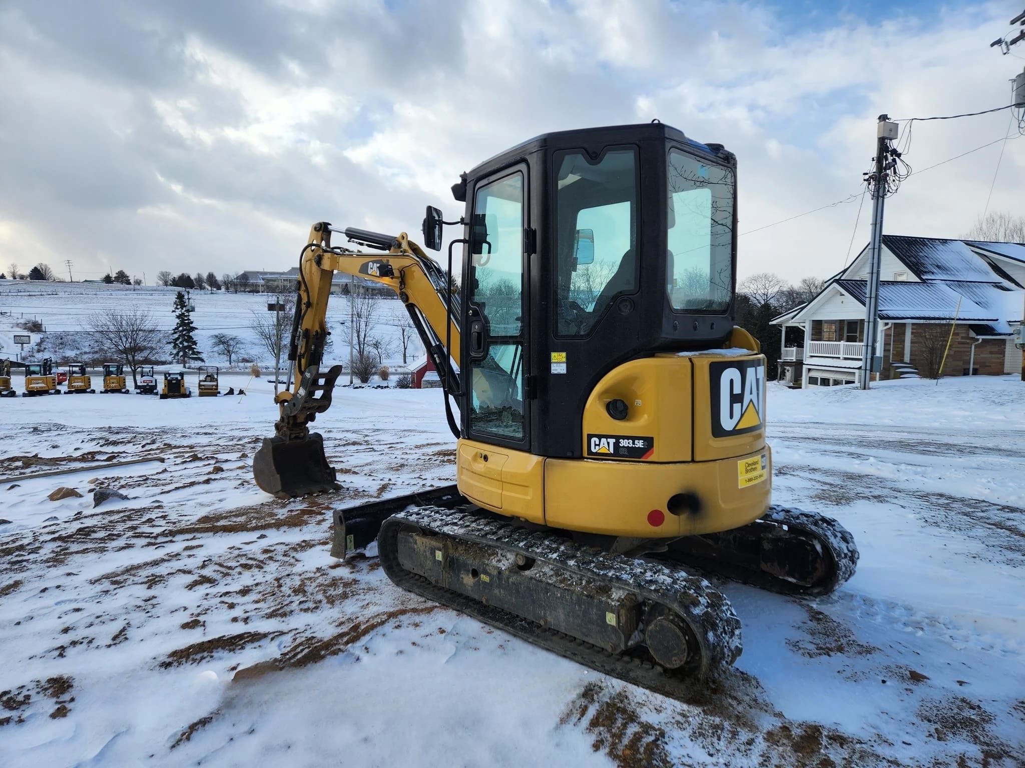 2016 CATERPILLAR 303.5E2 CR for sale $21,200