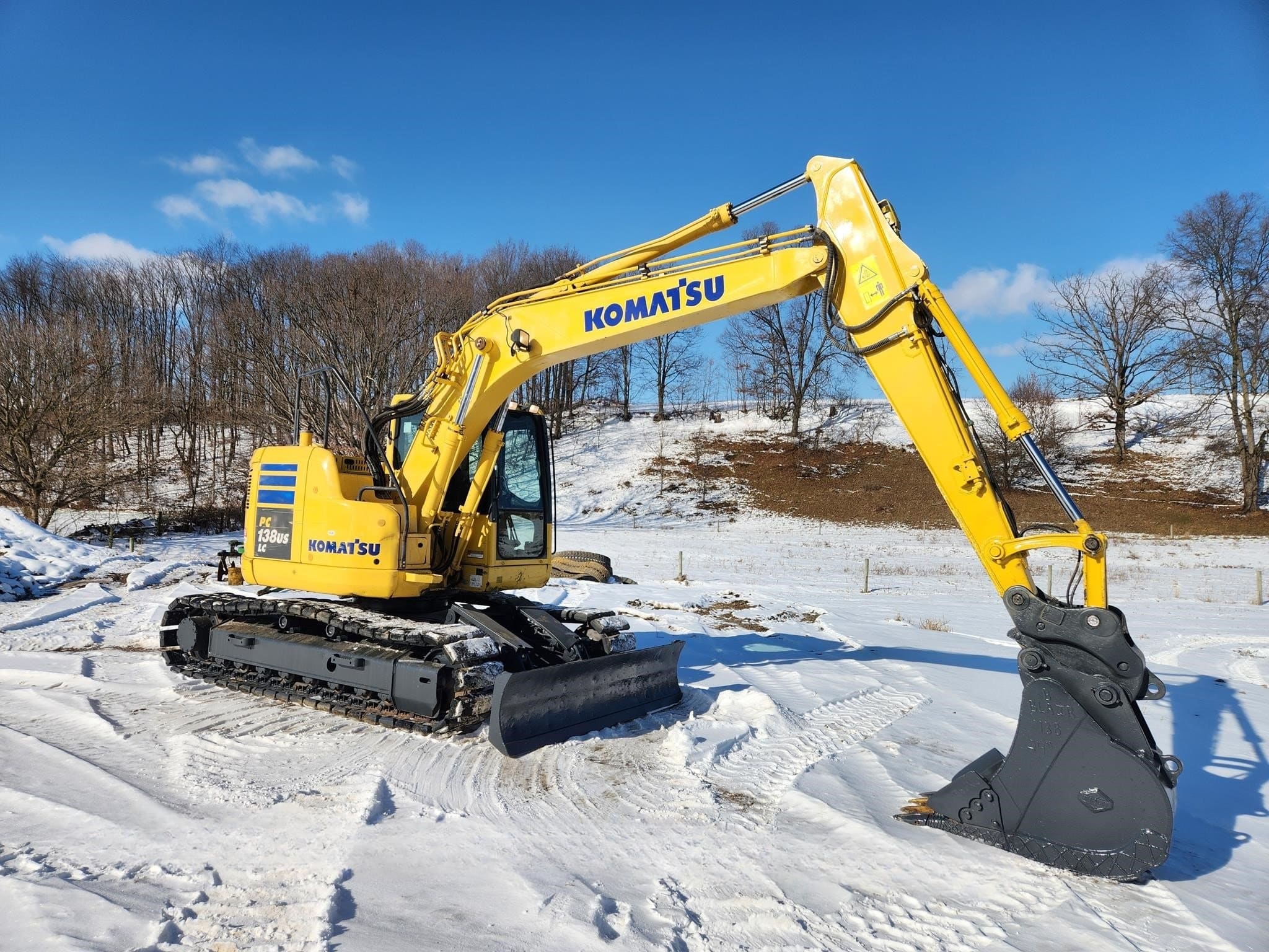2013 KOMATSU PC138US LC-10 for sale $32,500